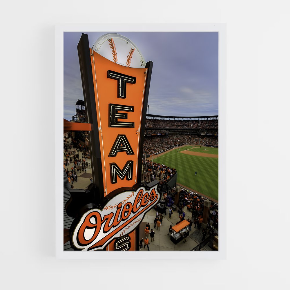 Poster Baltimore Dreams – affiche Baseball (vue 3)